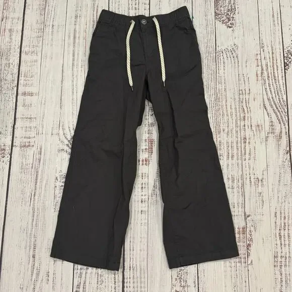 Vuori Ripstop Wide Leg Pant XXS Charcoal Organic Cotton Cropped - Picture 1 of 10